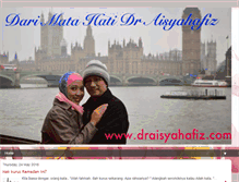 Tablet Screenshot of draisyahafiz.com